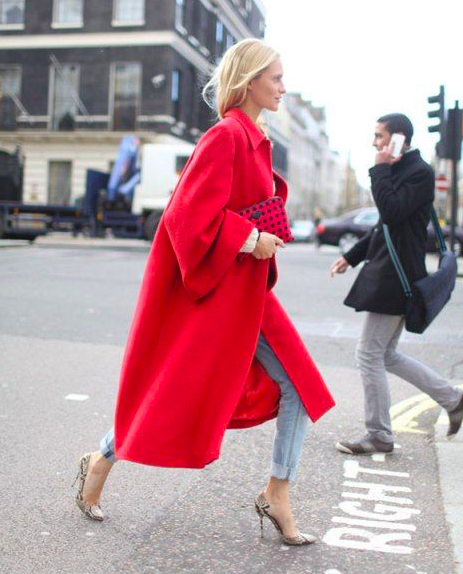 осенние пальто Цвет и форма